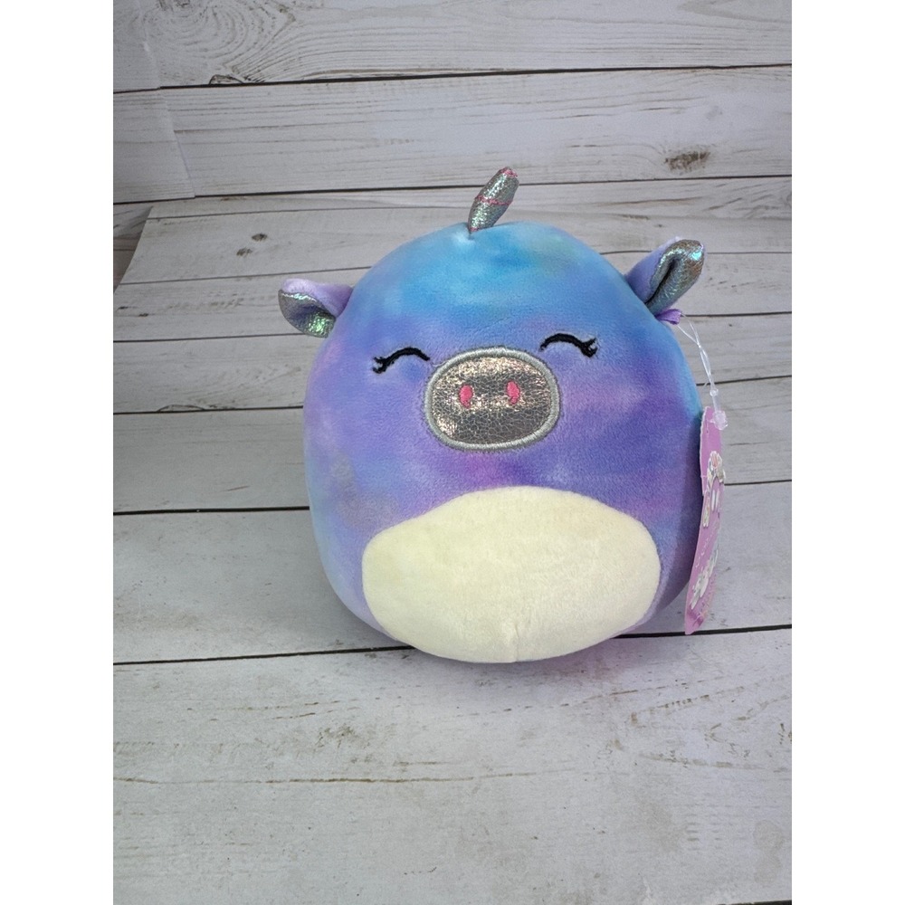 Squishmallows Aurora Unicorn 5" Plush w/ Tag‎ Kellytoy Squishmallow